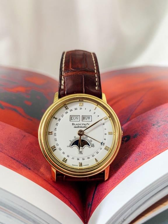 Foto do relógio Blancpain