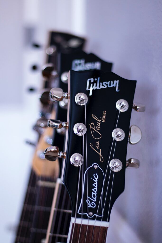Illustration Gibson guitar