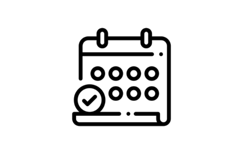 Pictogramme calendrier