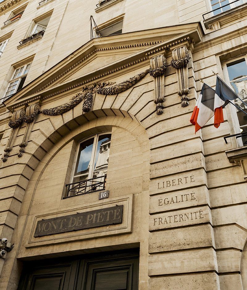 Façade du Crédit Municipal de Paris - © Aurélia Blanc