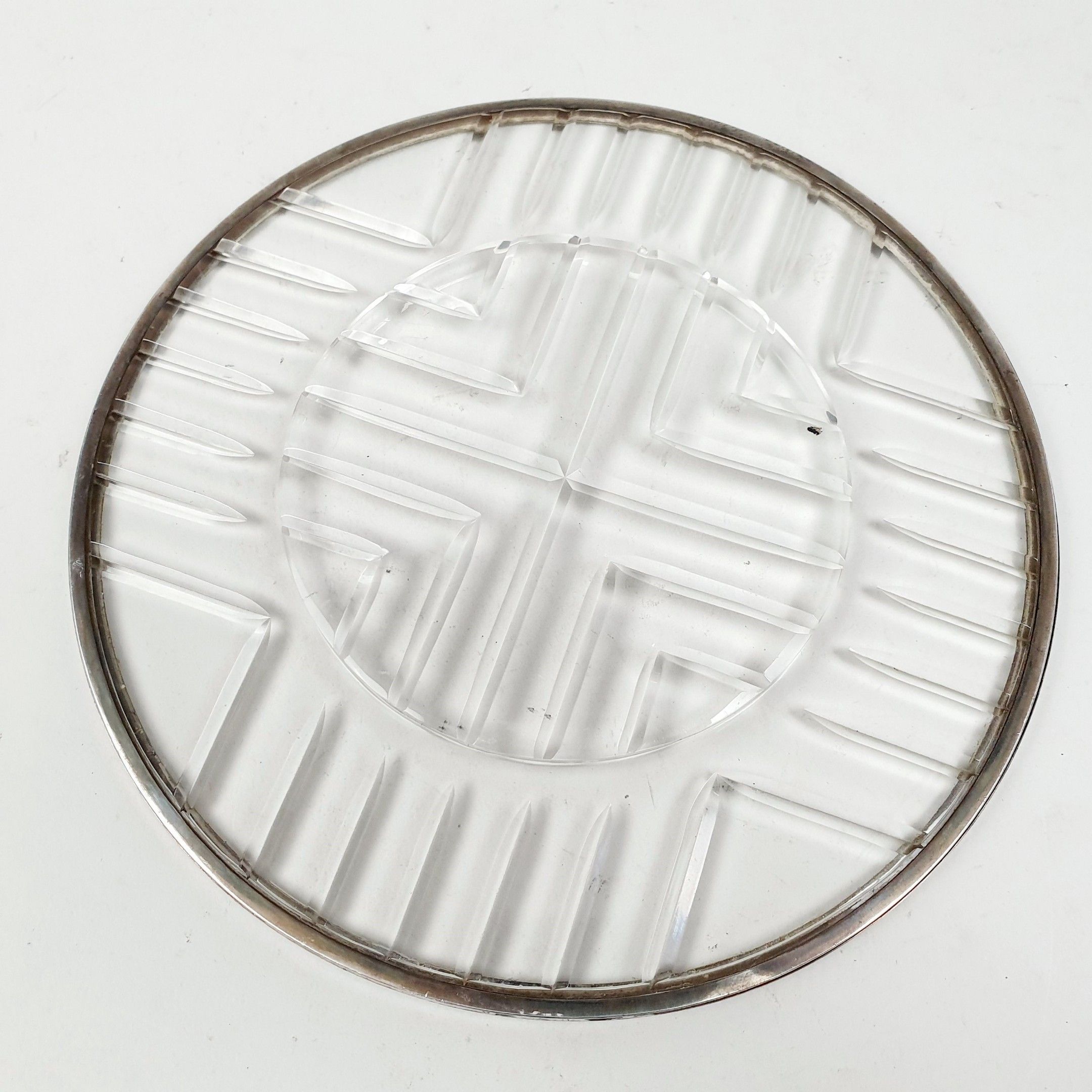 Broche Disque En Argent Sterling Années 1930/1940 - Motifs Judéo-andalou - Occasion Vintage