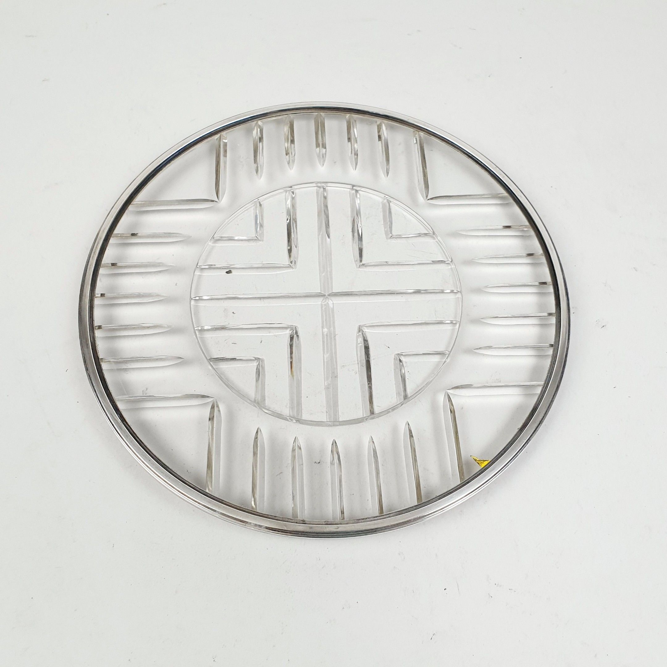 Broche Disque En Argent Sterling Années 1930/1940 - Motifs Judéo-andalou - Occasion Vintage