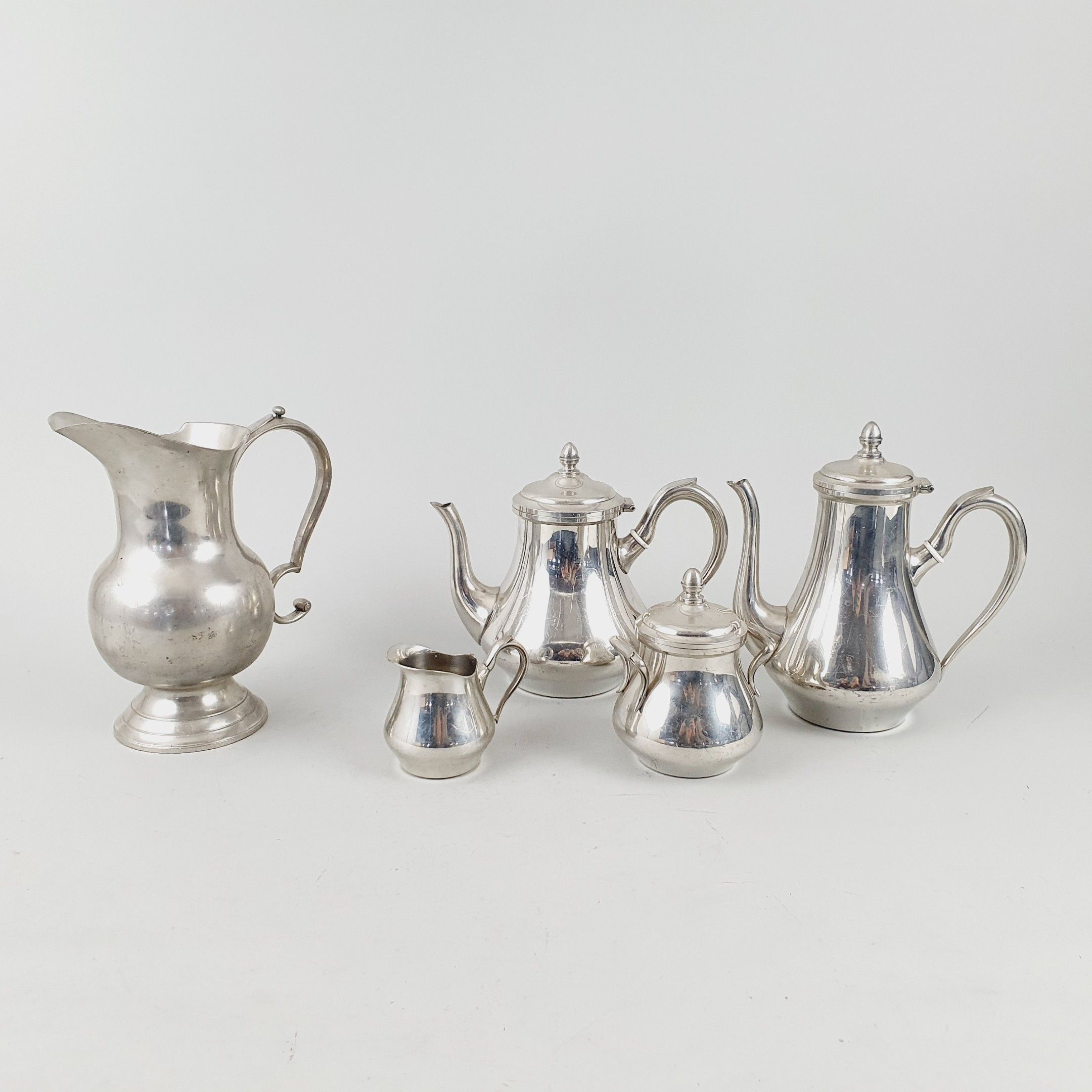 Porte-couteaux En étain – Étains Du Manoir – Lot De 6 – Motif Fleur – Vintage Neuf